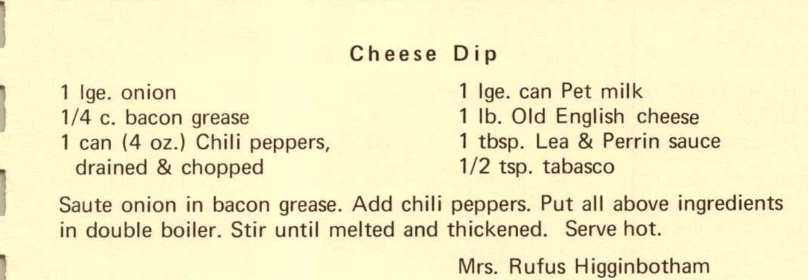 Cheese Dip