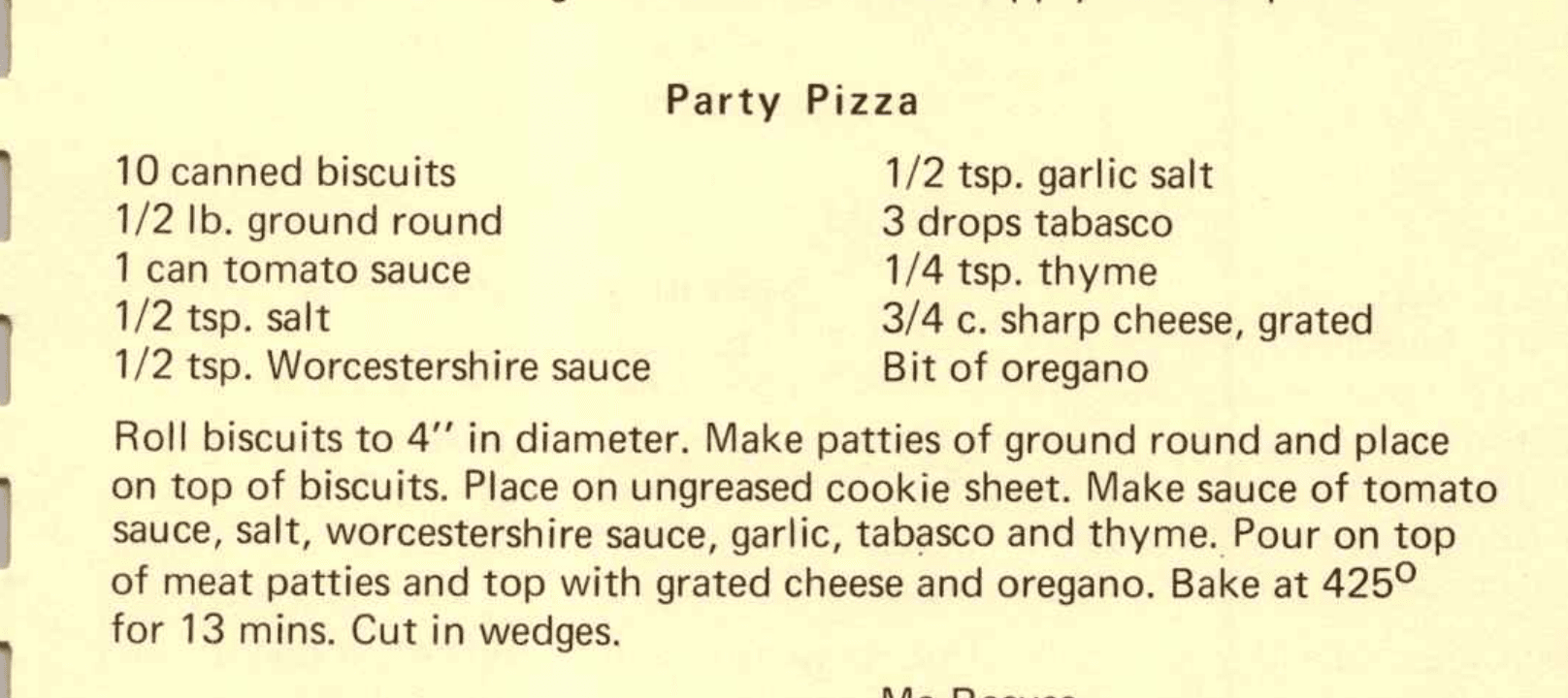 Party Pizza