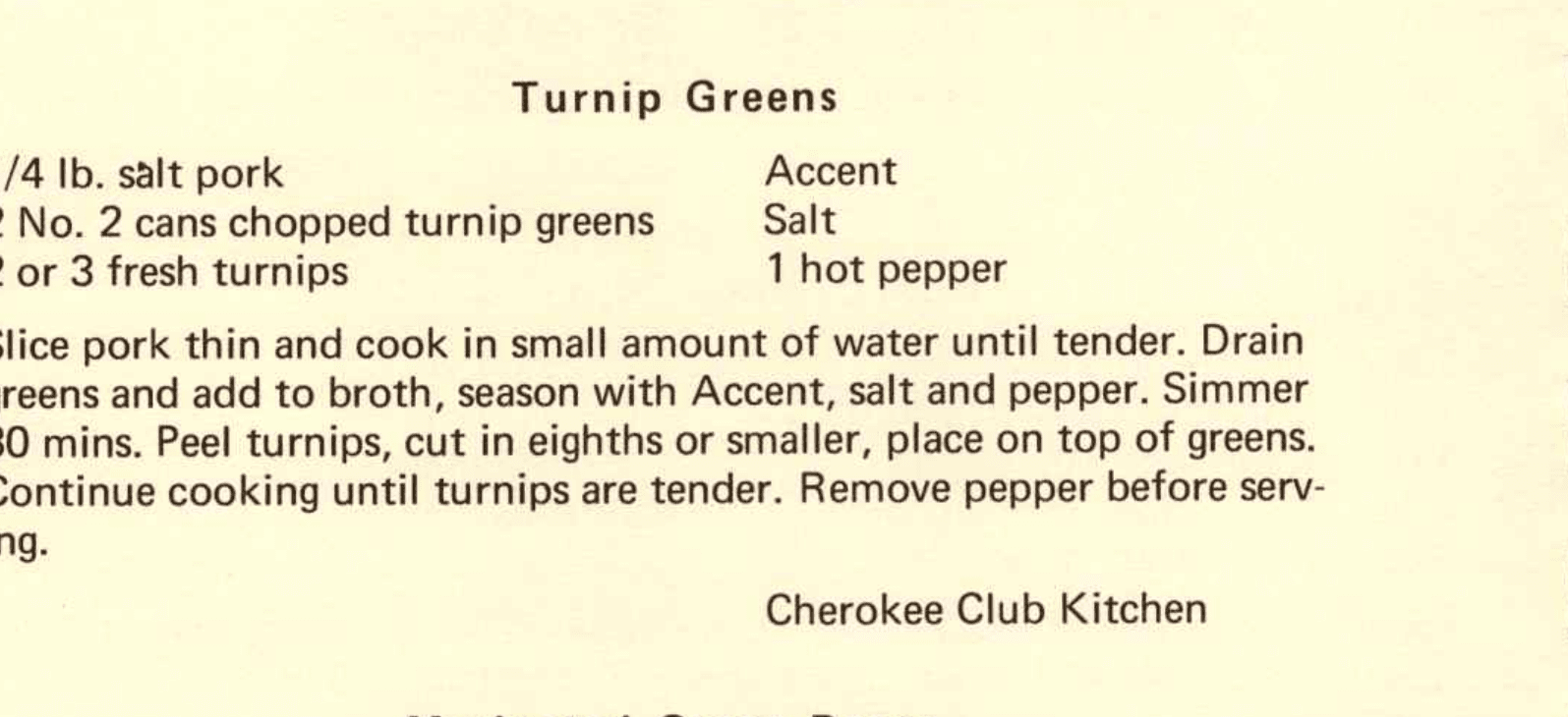 Turnip Greens