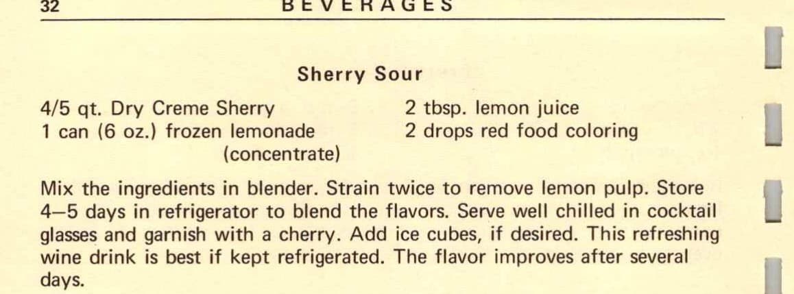 Sherry Sour